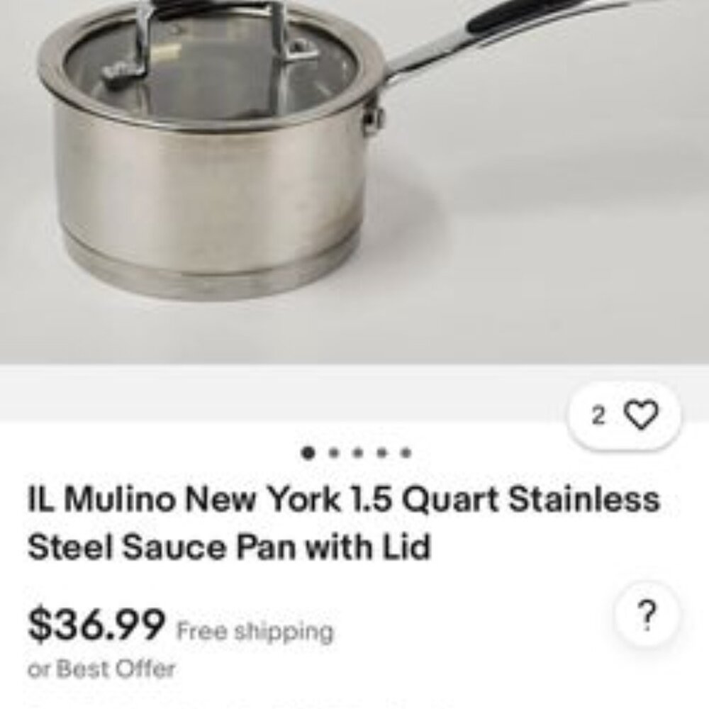 IL Mulino o 1.5 Qt Cookware - Picture 4 of 6